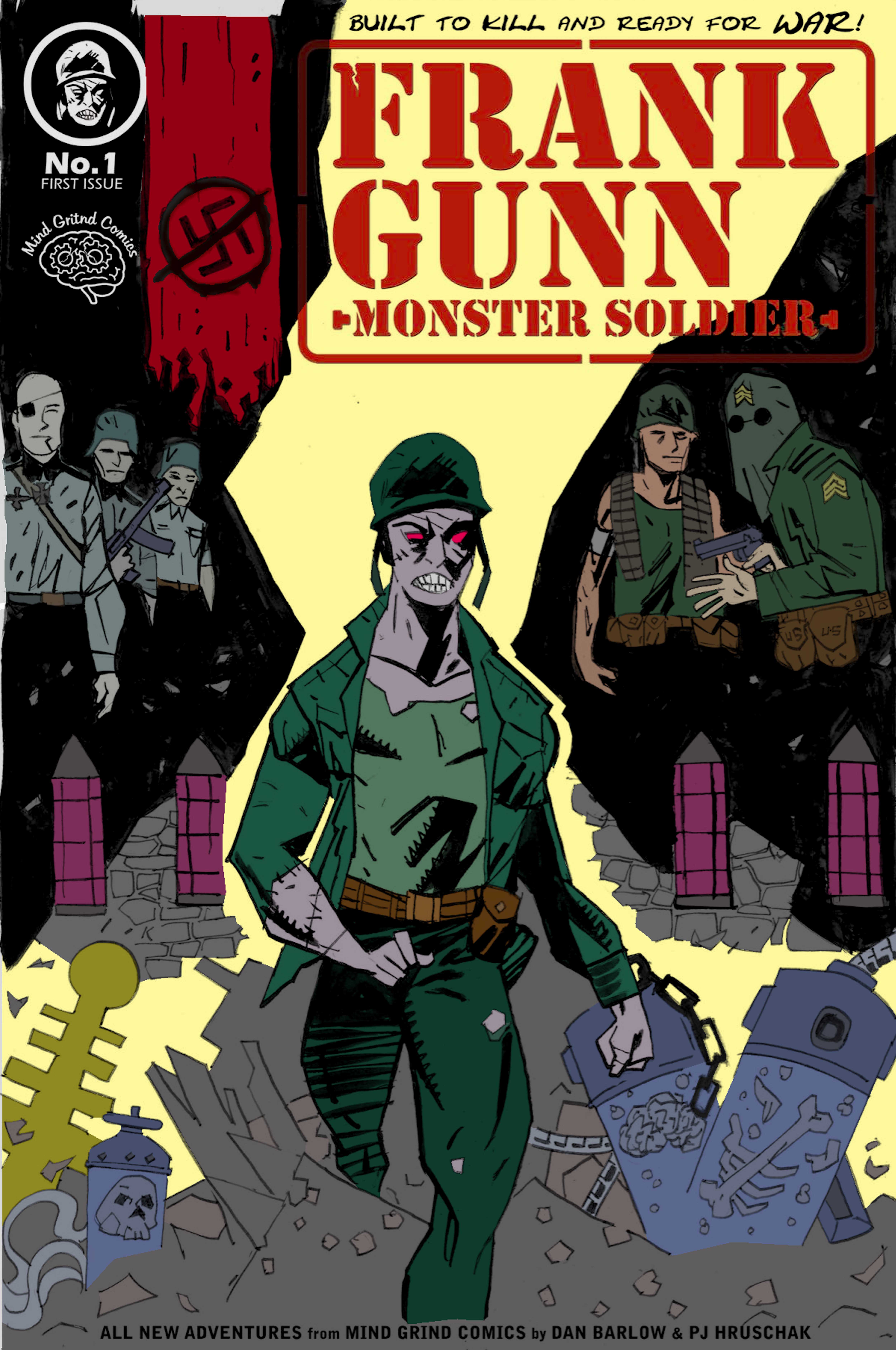 Frank Gunn No. 1 Newsstand Cover